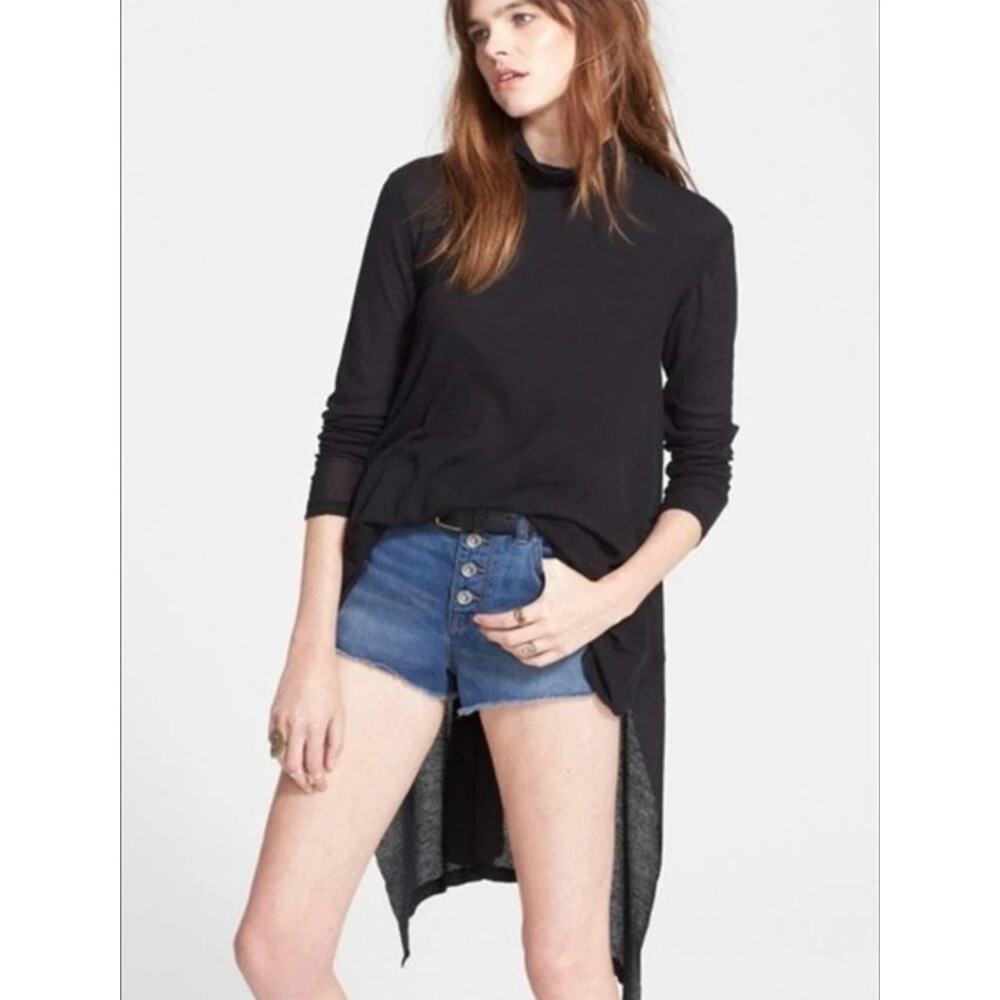 We the Free Waffle Wonder Mock Neck Tunic - S/M